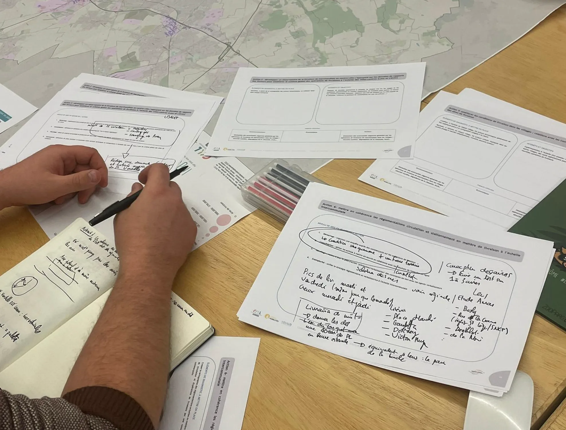 Planification des mobilit&eacute;s